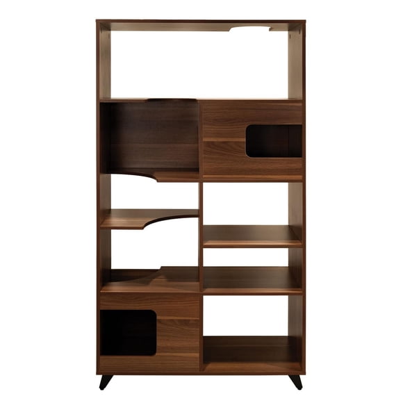 Instachew TANKEN Multifunctional Cat Furniture with Storage Oak One Size