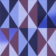 thumbnail image 1 of Ahgly Company Tapis d'Intérieur Lavable en Machine Carré Transitionnel Bleu Ciel, 6 Pieds Carré, 1 of 7