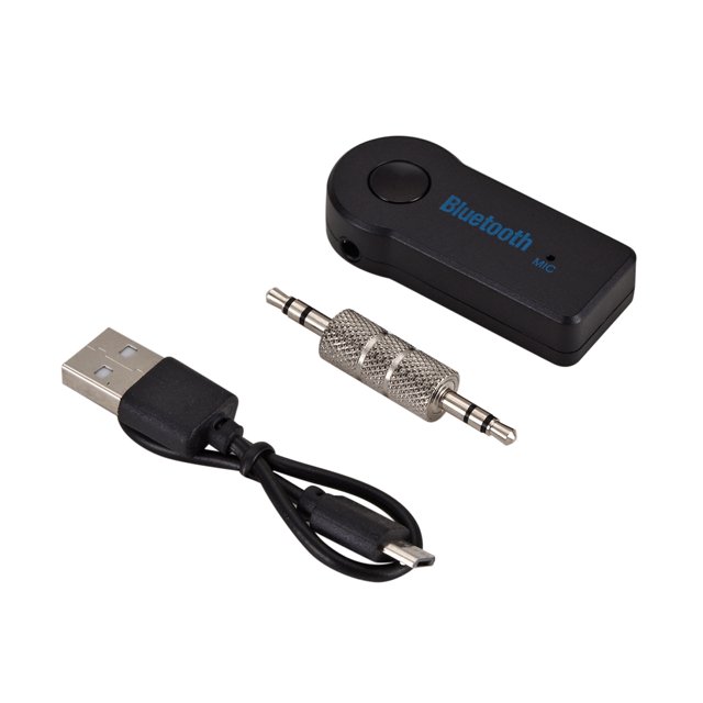 Mistaha Car AUX Bluetooth 5.0 Audio Receiver Hands-free Car Kit Wireless Music Adapter with Microphone