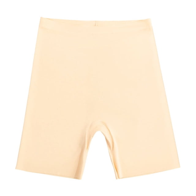 Womens High Waisted Boyshorts Underwear Seamless Full Coverage Boxer Briefs Long Leg Soft Underpants