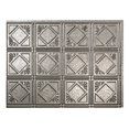 thumbnail image 3 of Fasade Traditional Style 4 Decorative Vinyl Backsplash Kit 15 sq ft Galvanized Steel, 3 of 6
