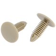 thumbnail image 3 of Unique Bargains 100 x 6mm Hole Plastic Rivets Fastener Push Clips Khaki for Car Auto Fender, 3 of 5
