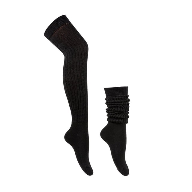 Women's Lengthening Thick Socks Colorful Over The Knee Pile Socks