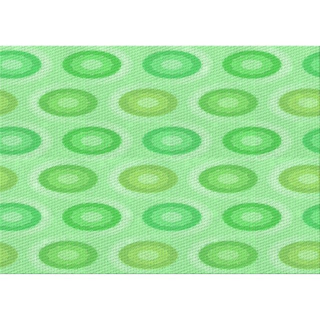 Ahgly Tapis Rectangulaire Lavable en Machine Intérieur Vert Jade Transitionnel, 2 Pieds x 3 Pieds
