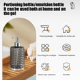 thumbnail image 4 of yulier 420ml Soap Dispenser Refillable Hand Soap Dispenser Plastic Liquid Pump Bottle Bathroom Kitchen Soap Dispenser for Dish Soap, Hand Soap, Lotion, 4 of 6