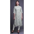 thumbnail image 2 of Bimba Printed Button Down Straight Tunic Dresses For Women Kurti X-Large, 2 of 6