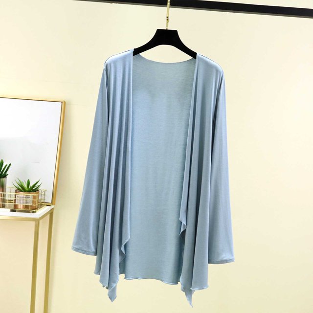TopLLC Ensembles de Pyjama Ensembles de Détente pour Femmes, Vêtements de Nuit pour Femmes Blouse pour Femmes Uni Décontracté Mode Col Rond Manches Longues Régulières Hauts de Vêtements de Nuit Manches Longues Hauts de Pyjama
