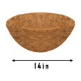 thumbnail image 3 of XZNGL Hanging Basket Coconuts Fiber Planter Inserts Replacement Liner for Flower Pot, 3 of 9