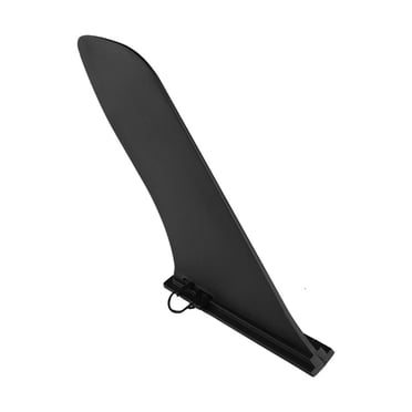9" Paddle Board Fin Repalcement, Single Center Fin for Most Inflatable SUPs, Surfboard, Stand-up Paddleboard, Longboard, No-Tool Installation