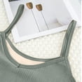 thumbnail image 4 of Summer Savings! SROBPTY Kids Sleeveless Shirts Tops, Middle Aged Girls' Solid Color Base Underwear with Thick Velvet To Cold Student Spring and Small Suspender Inner and Outer Gray, 10-14Years, 4 of 5