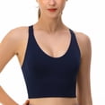 thumbnail image 4 of Yuyuzo Sports for Women Seamless Full Coverage Quick Dry Workout Bra Wireless Crop Tank Tops Undewear, 4 of 7