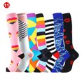 thumbnail image 3 of CAROOTU Compression Socks for Women & Men Circulation-Compression Socks 20-30 mmHg for Running Sport Nurse, 3 of 7
