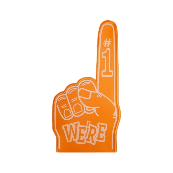 XFGOU Outdoor sports fittings Toys and Hobbies Foam Finger Giant Foam Hand Foam Fingers Number 1 Sports Foam Fan Finger For Sports Fans Inspiring Sports Events Cheering Outdoor Toys