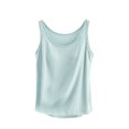 thumbnail image 1 of Yuyuzo Débardeurs de Pyjama pour Femmes Été Sans Manches Col Rond T-Shirts Basiques Amples Confortables, 1 of 7