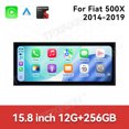 thumbnail image 3 of TPXINXIN 15.8 inch Android 15 Car Radio For Fiat 500X 2014-2019 HD Multimedia Video Player Navigation GPS DVD 4G DSP Stereo Bluetooth, 3 of 15