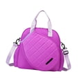 thumbnail image 2 of Siruishop Tennis Racket Holder Bag with Removable Adjustable Shoulder Strap Tennis Bag Purple, 2 of 8