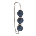 thumbnail image 2 of Milaget Broche de Fête Ornée de Trois Perles, Épinglette Broche pour Robe de Mariée de Mariage, Bleu Soirée, 2 of 9