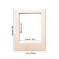 thumbnail image 3 of Birdeem Magnetic Photo Frame,No-Drill Adhesive Fridge Magnet Picture Frame for Mini Instant Photos,Easy Display for Home Decor and Office, 3 of 7