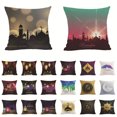 thumbnail image 2 of 2 Pcs Housse de Coussin Design Ramadan Festival Taie d'Oreiller 18"x18 Pouces Mystère 30, 2 of 9