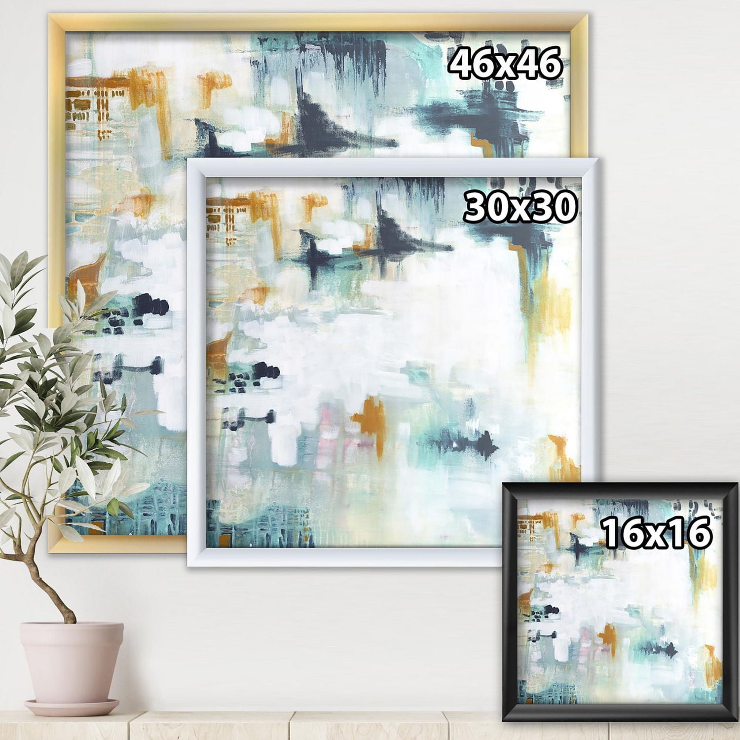 Designart Moderne Art mural encadr