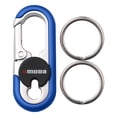 thumbnail image 1 of TopLLC Creative Car Key Chain Waist Hanging Stainless Steel Key Ring, 1 of 2