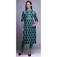 thumbnail image 2 of Bimba Kurta Santoon en Viscose Imprimée pour Femmes Kurti Droite Vêtements d'Été, 2 of 5