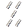 thumbnail image 1 of QualitChoice 1 Bag Glass Crystal Special-shaped Eye-catching Flat Bottom Easy to Paste Perfect Match Nail Rhinestones for Mobile Phone WhiteAB and Mixed AB 5Set, 1 of 6