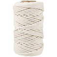 thumbnail image 1 of Shisuyan 1 Roll Macrame Cord Cotton Rope for Macrame Wall Hangings Plant Hangers Knotting Crafting, 1 of 9