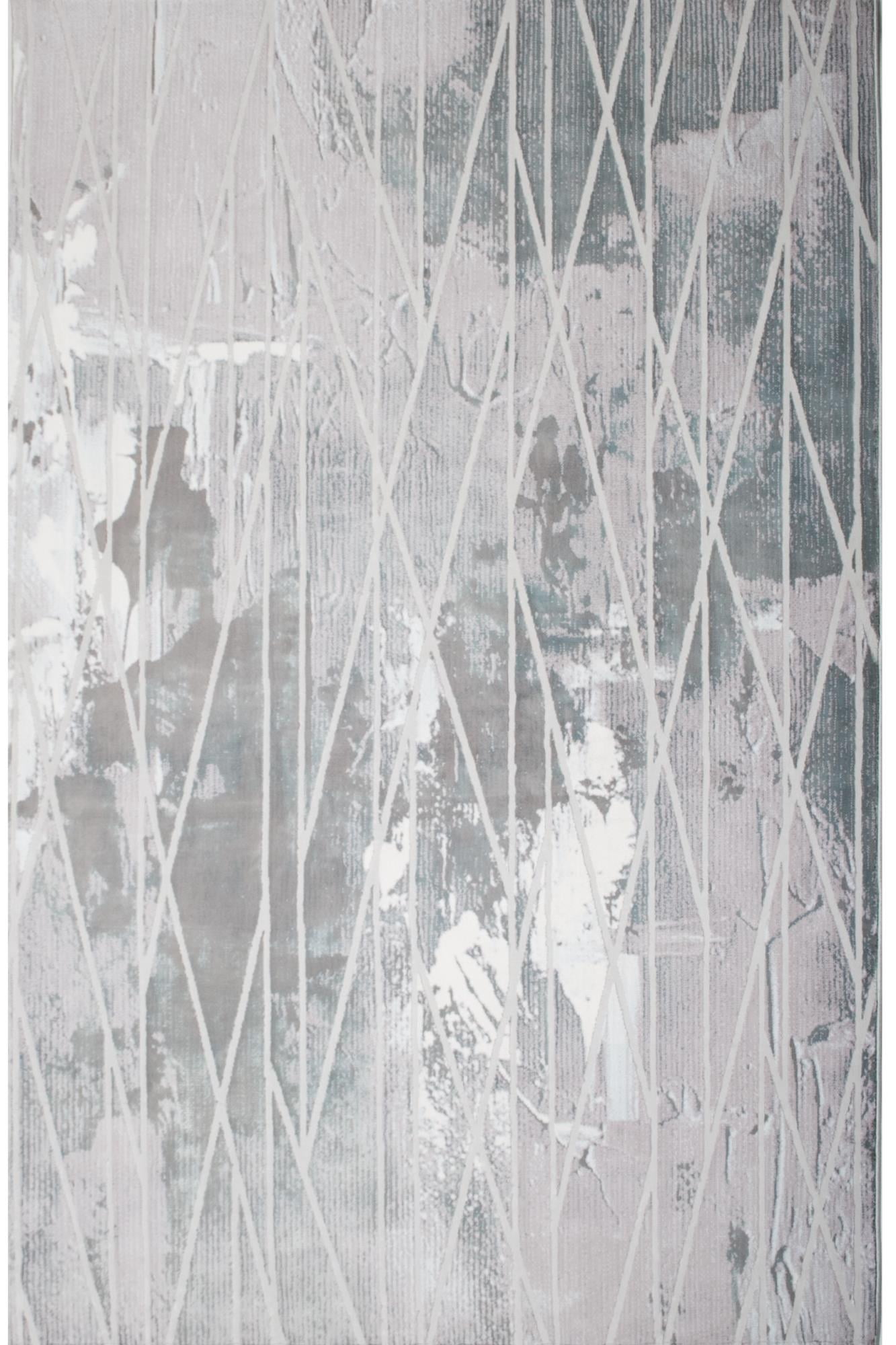 RUG BRANCH Oasis Abstract Scandinavian Grey Blue Indoor Area Rug