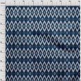 thumbnail image 3 of oneOone Cotton Cambric Fabric Geometric Ikat Print Fabric BTY 56 Inch Wide, 3 of 4