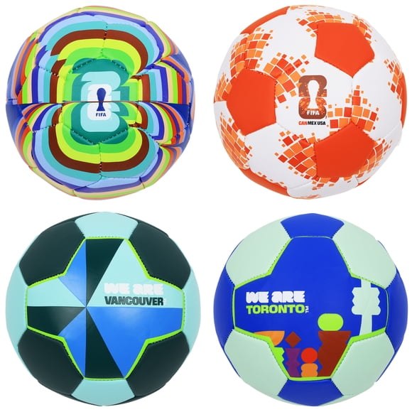 Ensemble de 4 ballons de soccer taille 1 Canada FIFA World Cup 26™
