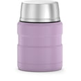 thumbnail image 3 of Thermos Vacuum Insulated Stainless Steel 16 oz Food Jar with Folding Spoon, Lavender, 3 of 5