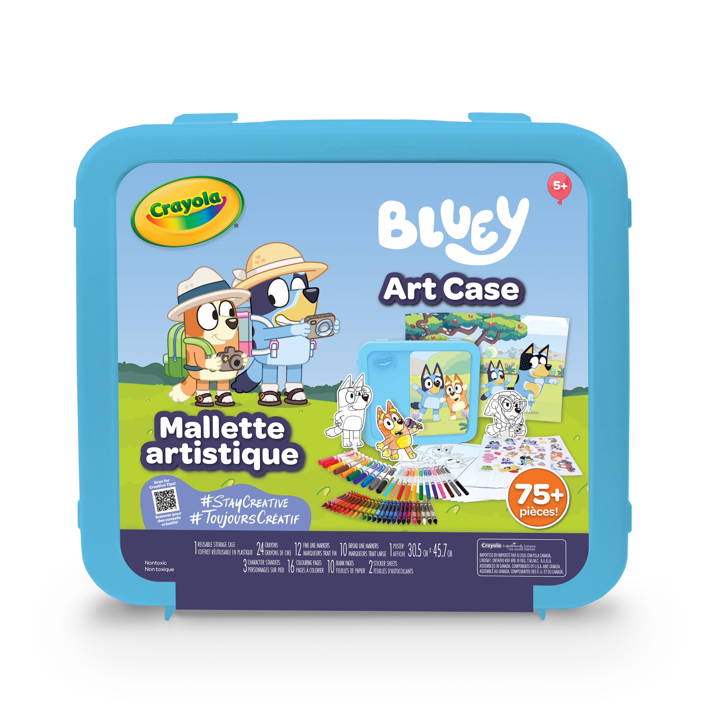 Mallette artistique Bluey Crayola