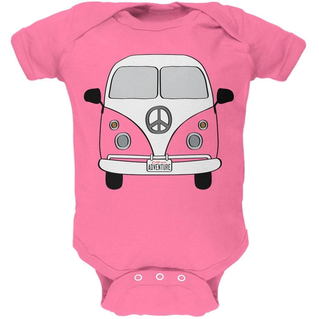 Halloween Travel Bus Costume Camper Adventure Soft Baby One Piece