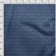 thumbnail image 3 of oneOone Georgette Viscose Fabric Geometric Ikat Print Sewing Fabric BTY 42 Inch Wide, 3 of 4