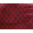 thumbnail image 4 of oneOone Georgette Viscose Fabric Argyle Style Ikat Print Fabric BTY 42 Inch Wide, 4 of 4