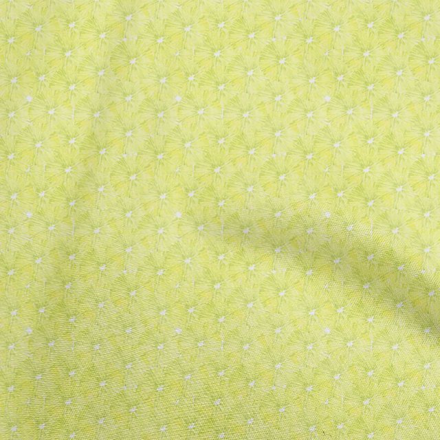 oneOone Rayon Yellow Fabric Watercolor Craft Projects Decor Fabric Printed By The Yard 56 Inch Wide