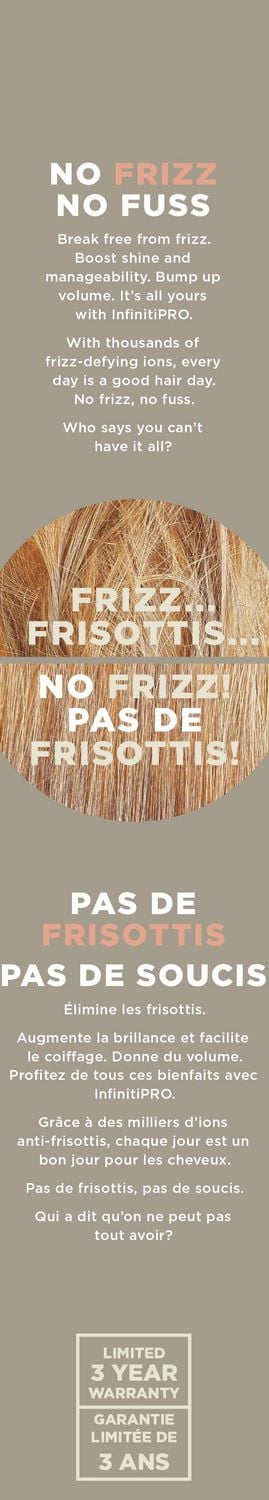 infinitiPRO by Conair Frizz Free 1" Flat Iron
