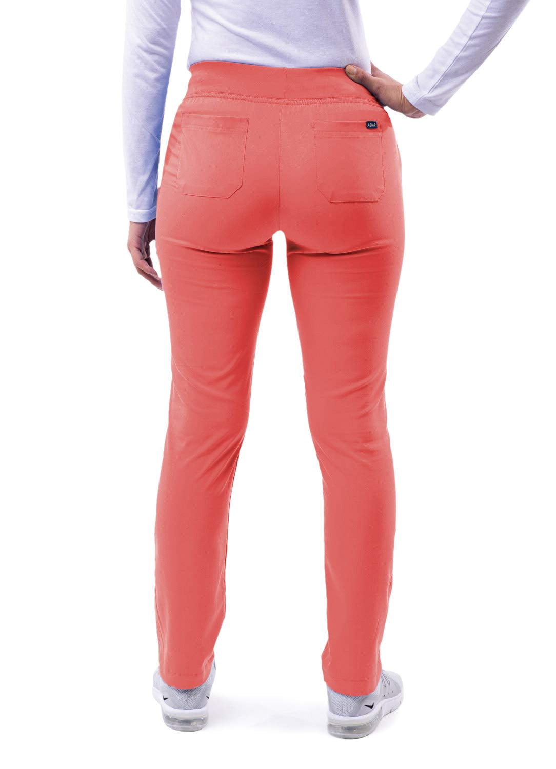 Adar Pro Sarraus pour Femmes - Pantalon de Sarrau de Yoga Ajusté