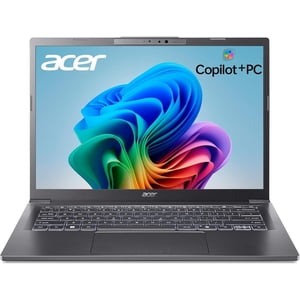 Acer Aspire AI 14" Carnet d'écran tactile - Intel. Ultra 7 258V| 32G DDR5x| 1TB SSD| W11 - Excellent Recertifié avec 1 Année Acer Garantie du fabricant