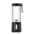 thumbnail image 2 of Portable 500ml Electric Juicer Orange Banana Juice Maker Fruit Milkshake Maker Extractor Mixer Machine Home Kitchen Gadget Black, 2 of 9