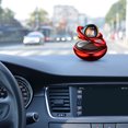thumbnail image 3 of Solar Rotating Car Air Freshener, Aluminum Alloy, 2.6" Geometric Design, Light-Powered, No Charging Needed, Even Fragrance Distribution, Anodized Finish, Temperature Resistant, 1 Pcs, 3 of 4