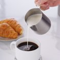 thumbnail image 4 of Easyworkz Stainless Steel 304 Creamer and Sugar Bowl with Spoon Coffee Serving Set Brushed Silver, 4 of 6