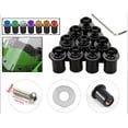 thumbnail image 2 of DYNWAVECA 6X 10 Pieces Universal Windscreen Windshield Bolts Screw Kit M5 5mm Bolt Blue, 2 of 9