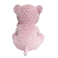 thumbnail image 4 of Kid Connection Pink Cuddly  Bear With Bow Plush Stuffed Animal 18”, 4 of 4