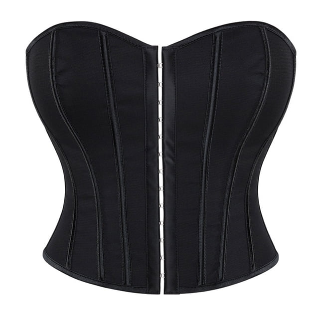 UPPADA Floral Corset Top Clearance,Womens Floral Corset with Zipper Embroidered Corset Tops Vintage Corset Dress Lace Corset Tops Overbust Corset Bustier Top
