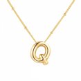 thumbnail image 2 of LYMAYTER Collier Pendentif Initial pour Femmes - Lettre Ballon, Ajustable-Cyclable, 2 of 7