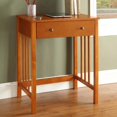 thumbnail image 2 of Convenience Concepts Designs2Go Mission Desk in Brown Oak Wood Finish, 2 of 7