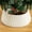 White 3F3, variant on UsTZtai Christmas Tree Skirt Plush, Holiday Tree Collar for Gift Storage, Festive Surrounding Decoration for Christmas Party