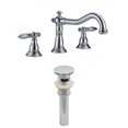 thumbnail image 1 of American Imaginations 15.75-in. W Bathroom Faucet Set Chrome AI-2049, 1 of 1